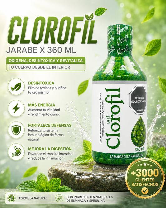 Clorofil | Oxigenante y Desintoxicante- Saliba™