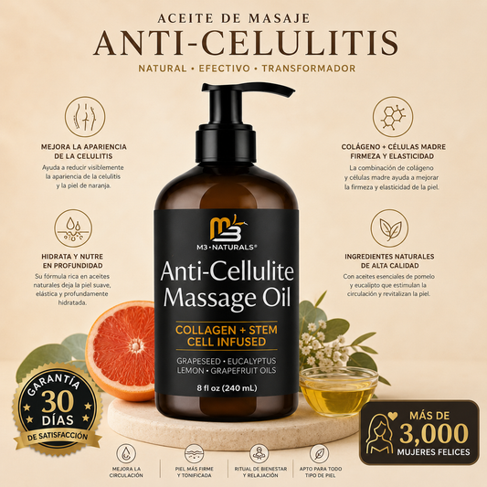 Aceite Anti-Celulitis-M3naturals™