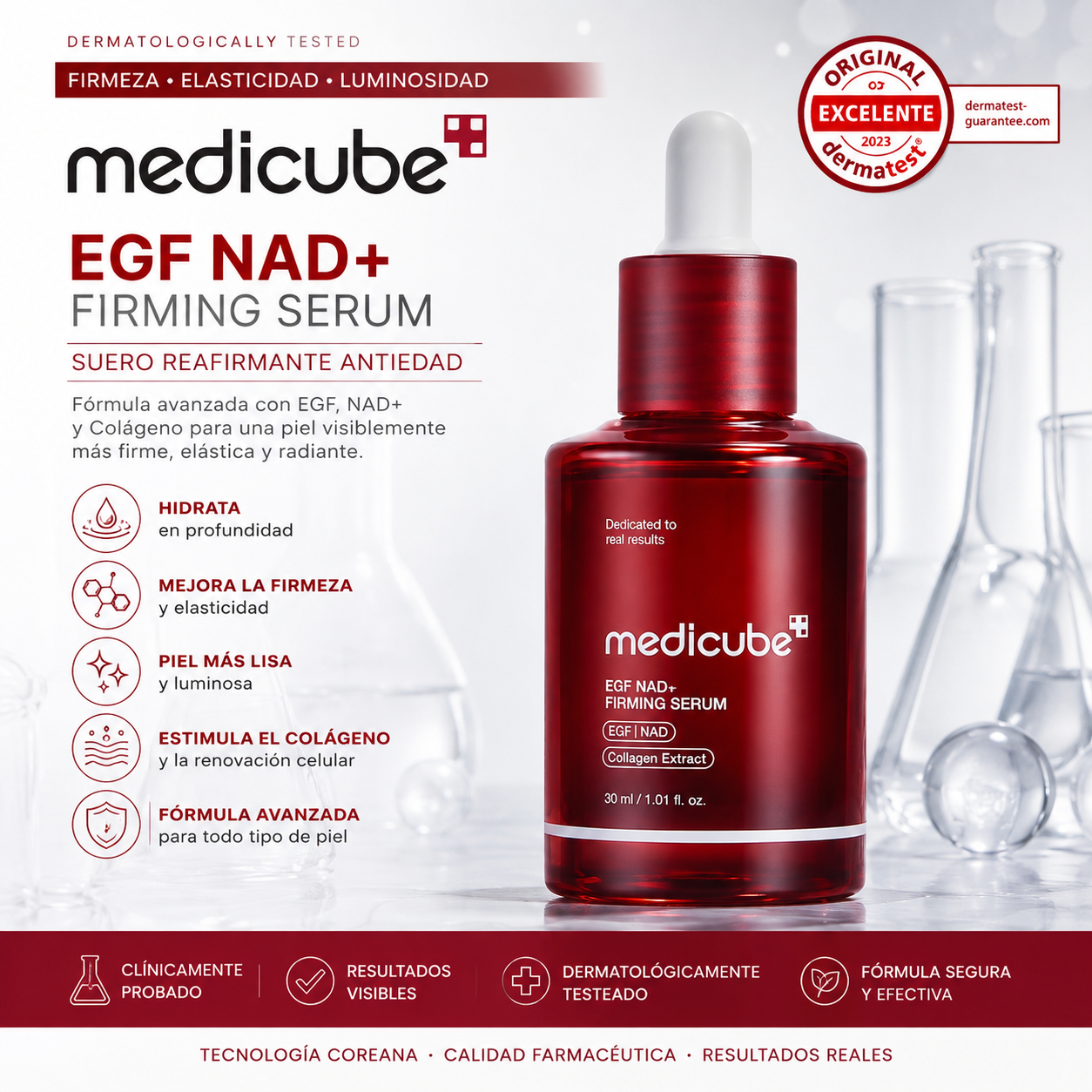 MediCube™-Korean NAD+ EGF Firming Serum